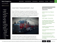 Tablet Screenshot of mtransport.com